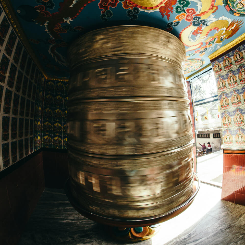 Buddhist Prayer Wheel