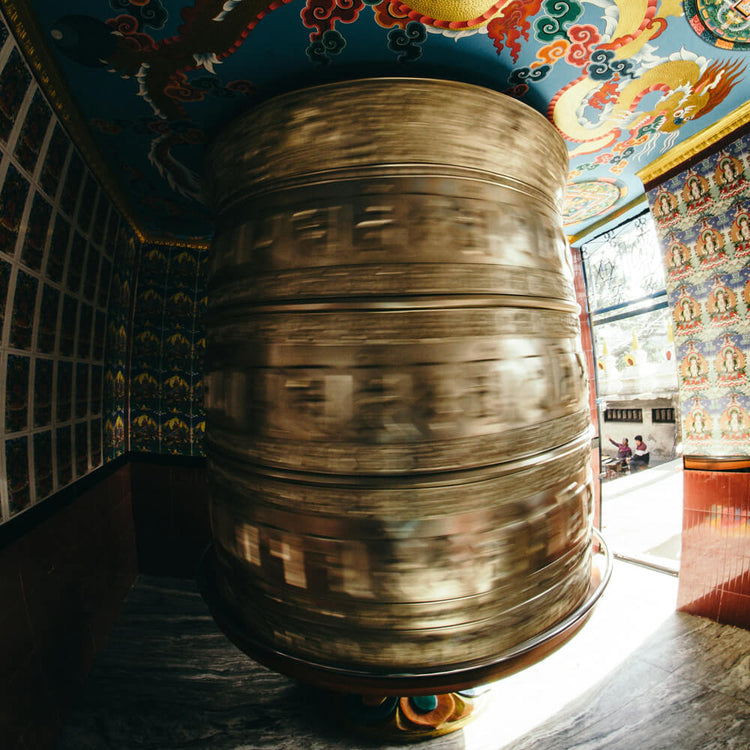 Buddhist Prayer Wheel
