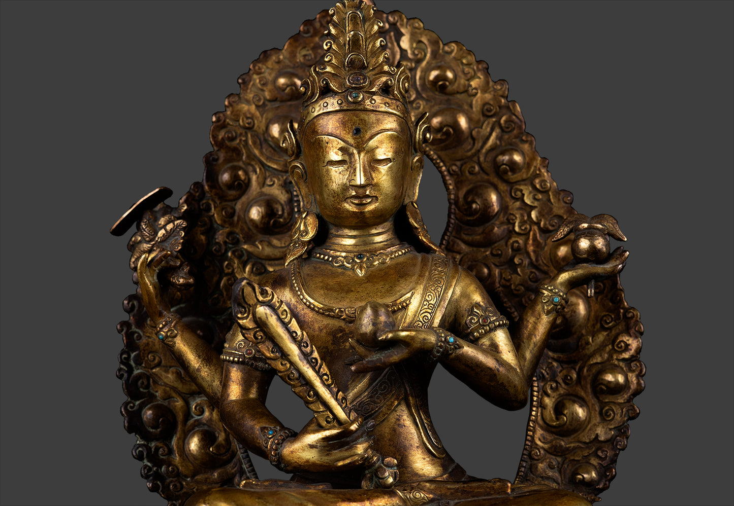 Unique Vintage Tibetan Buddhism Wangchok Terwai Drolma Tara Dolma Copper Rare Statue Sculpture Nepal free 65