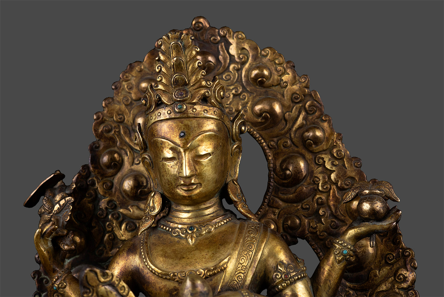 Unique Vintage Tibetan Buddhism Wangchok Terwai Drolma Tara Dolma Copper Rare Statue Sculpture Nepal free 65