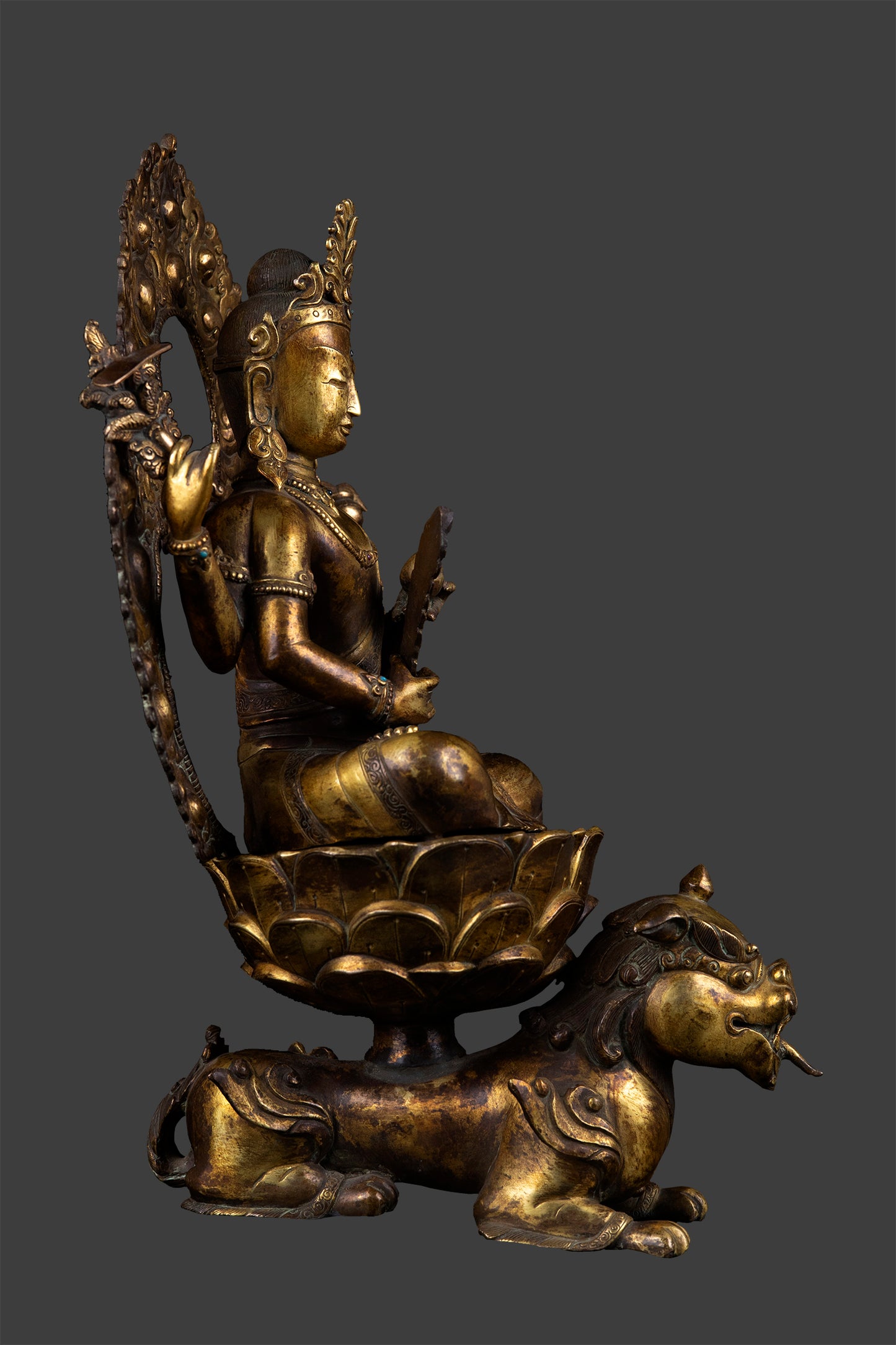 Unique Vintage Tibetan Buddhism Wangchok Terwai Drolma Tara Dolma Copper Rare Statue Sculpture Nepal free 65