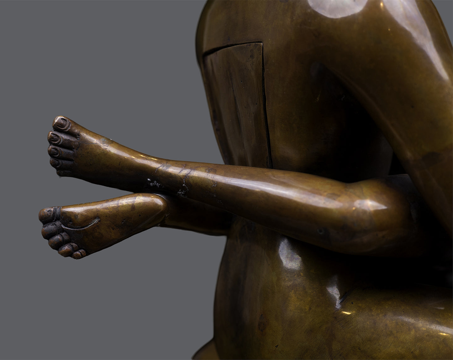 Tibetan Buddhism Lord Samanta Bhadra Buddha Shakti Oxide Pure Copper Fine Statue Sculpture Figure Nepal free