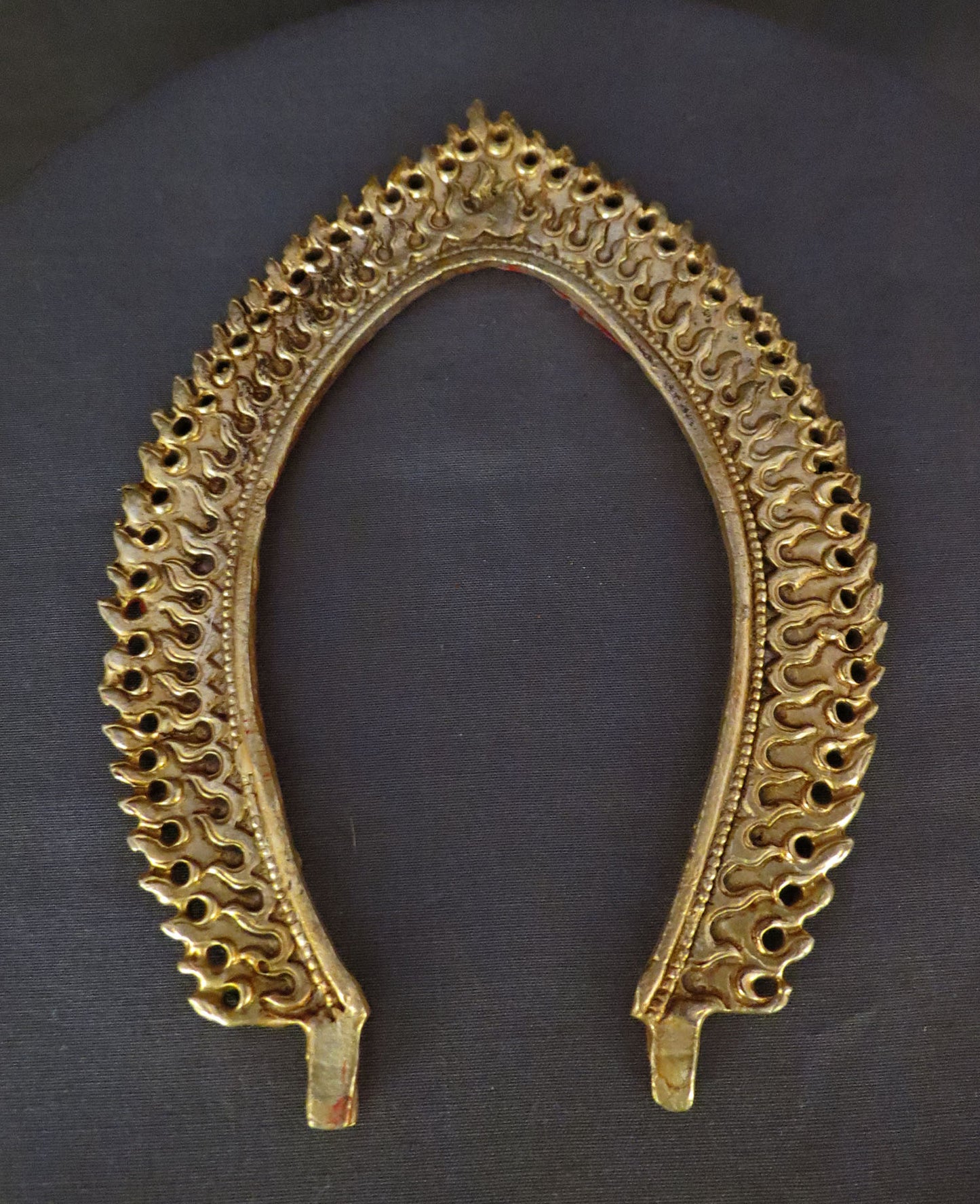 Tibetan Buddhism Wrathful Deity Ekajati Ekajata Samantabhadri Gold Plated Copper Statue Sculpture Figure Nepal free