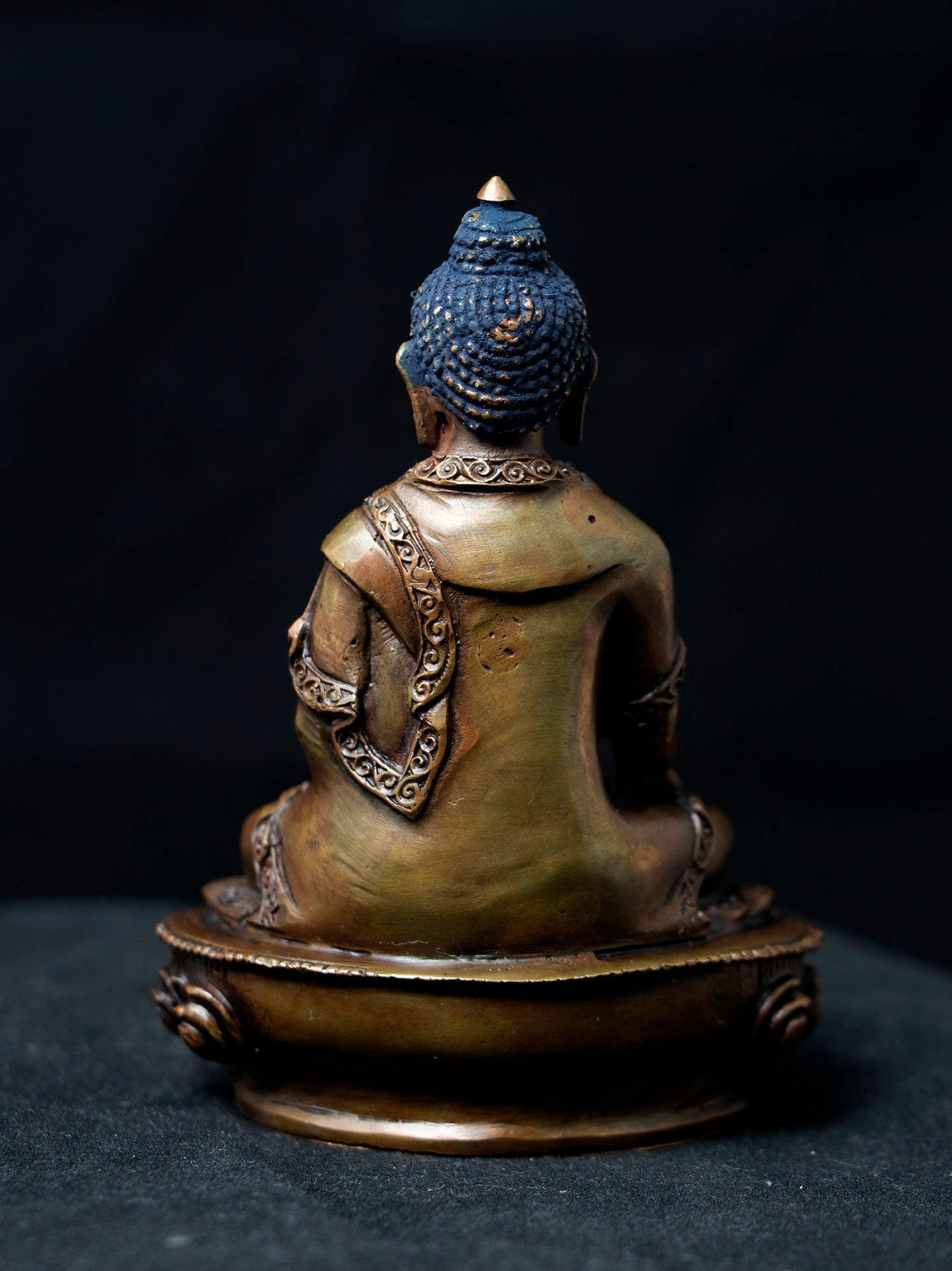 Buddhism Lord Shakyamuni Buddha Copper Oxide Statue Sculpture Figure Nepal free