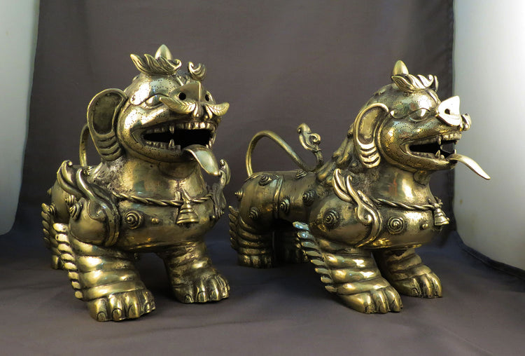 Feng Shui Lions Foo Fu Dog