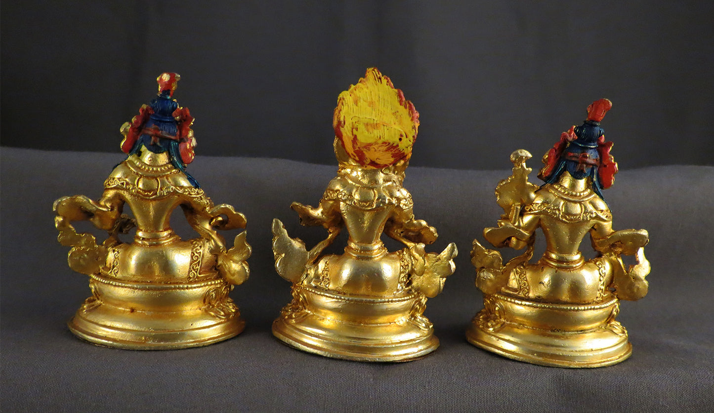 Tibetan Buddhism Gold Face Goddess 6 cm Set of 21 Green Tara Dolma Gold Plated Copper Statue Sculpture Figure free